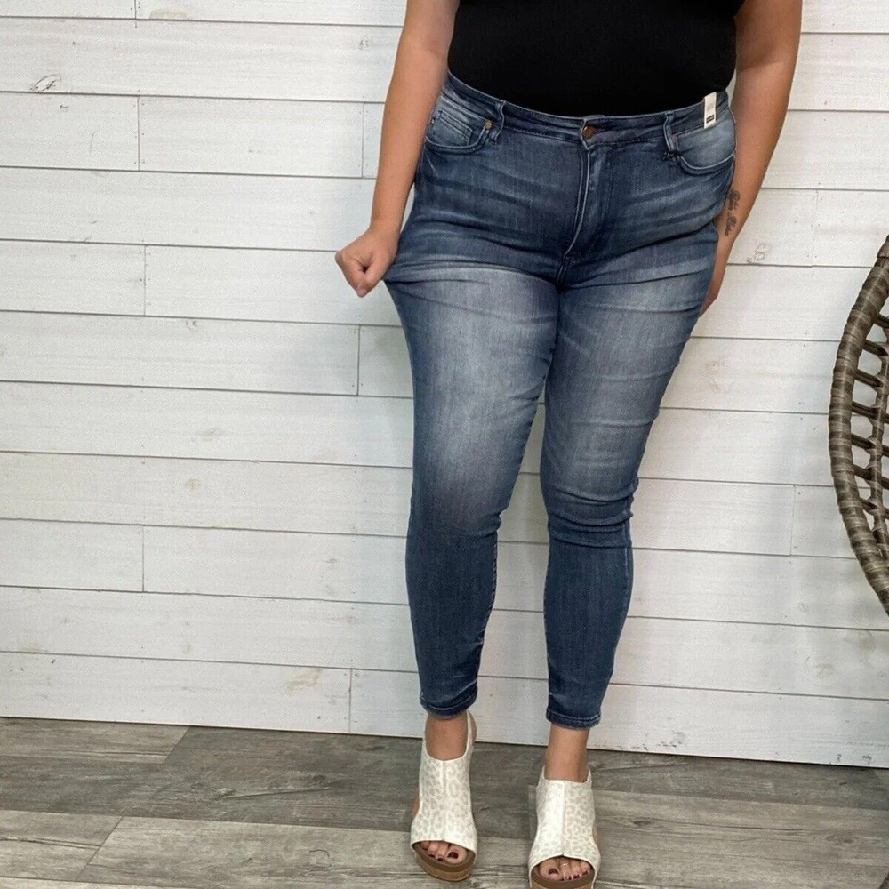 Judy Blue Skinny Fit Taco Time Tummy Control Jeans High Rise Stretch Women 11/30